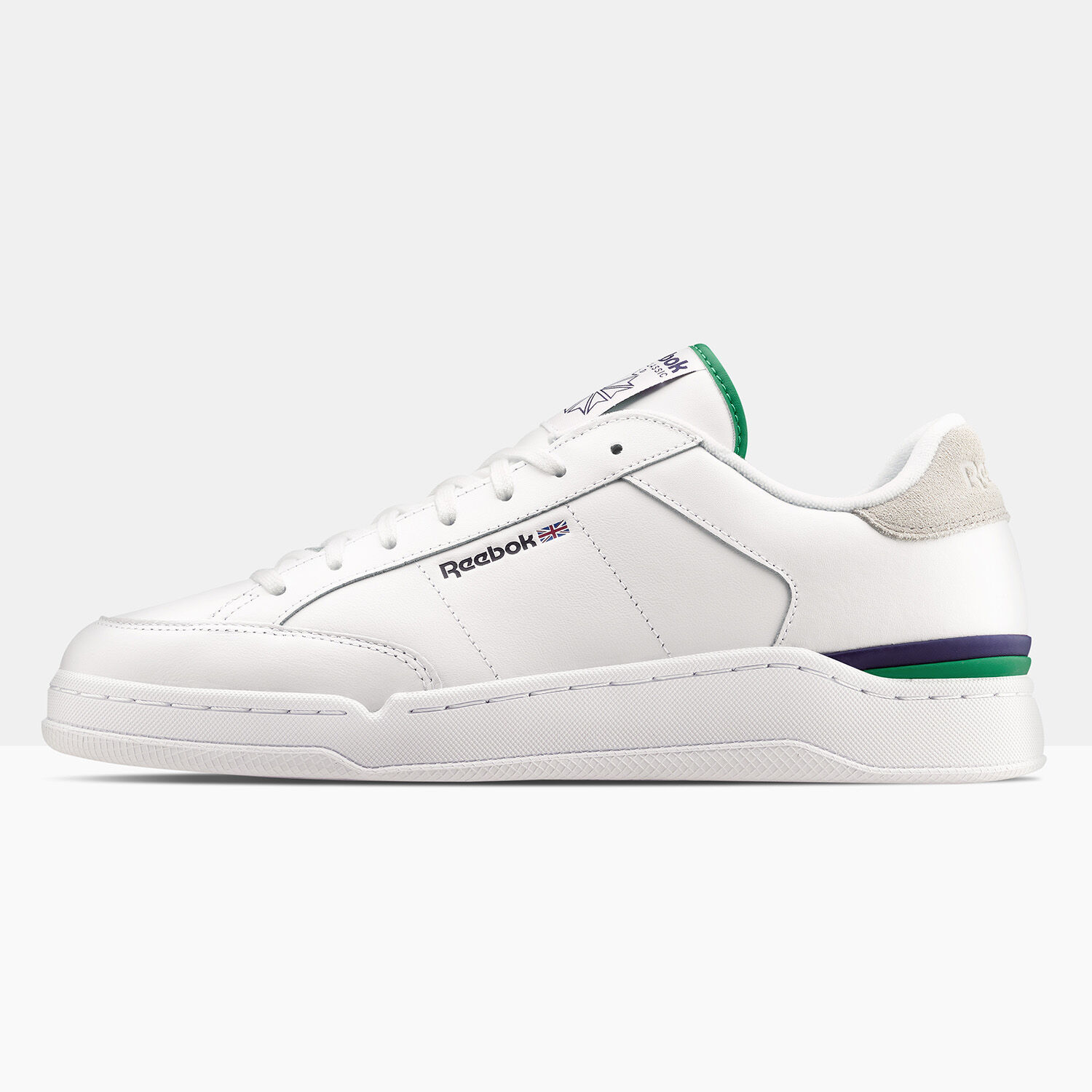 Reebok Ad Court green and white AW LAB