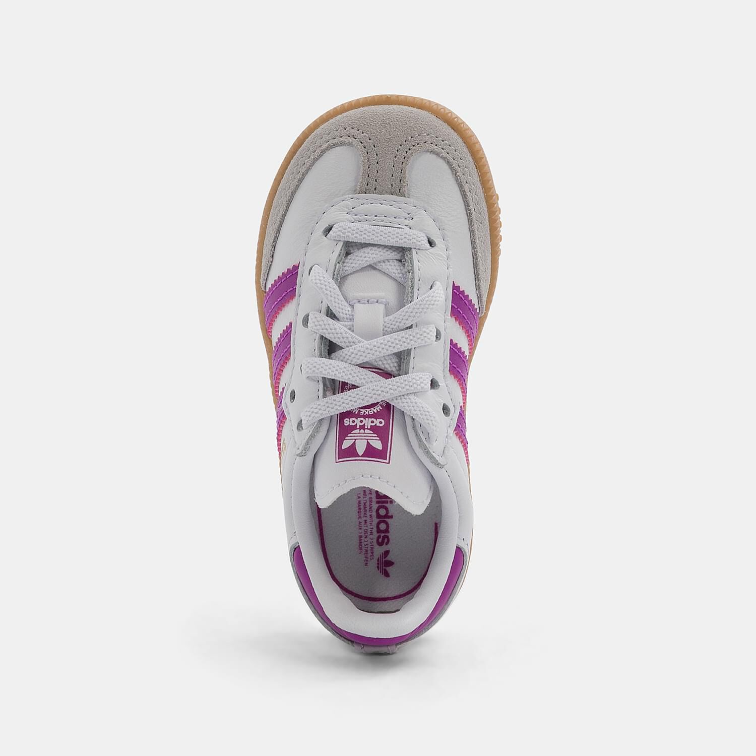adidas Samba OG white fuchsia and brown AW LAB