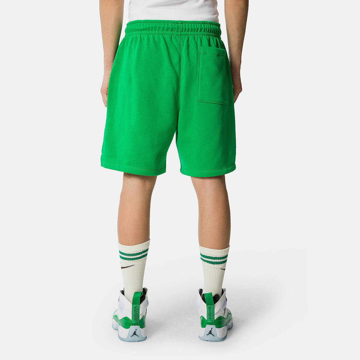 Jordan Essentials shorts green AW LAB