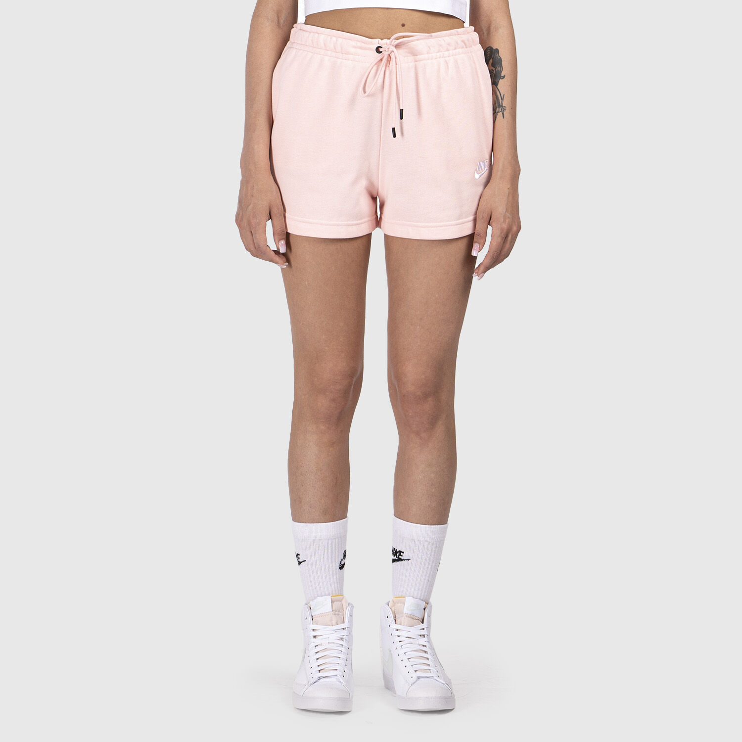 Pink nike jogger outlet shorts
