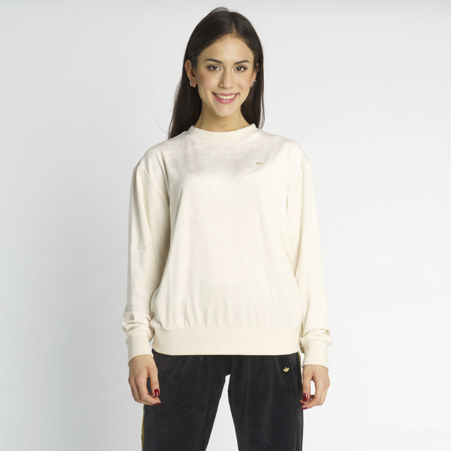 Adidas embossed sweatshirt shop