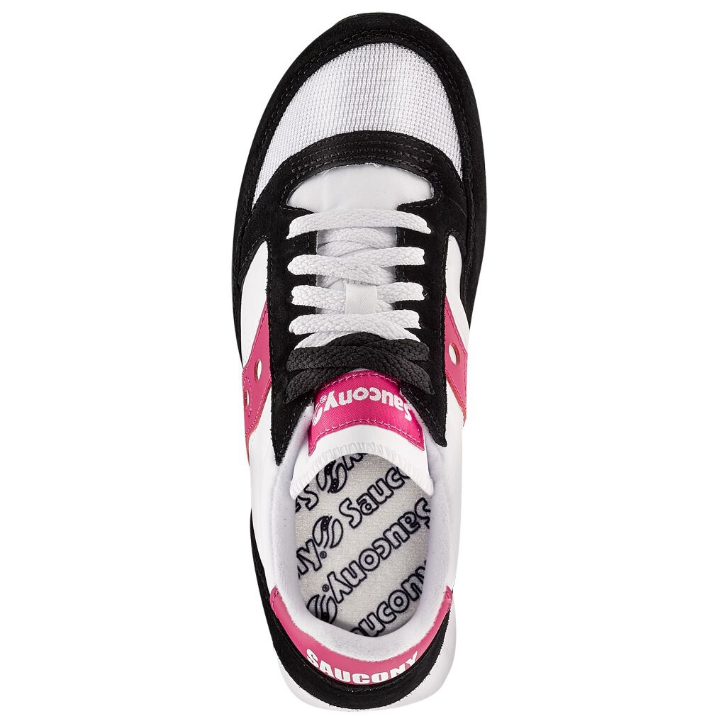 Saucony Jazz Vintage black white and pink AW LAB
