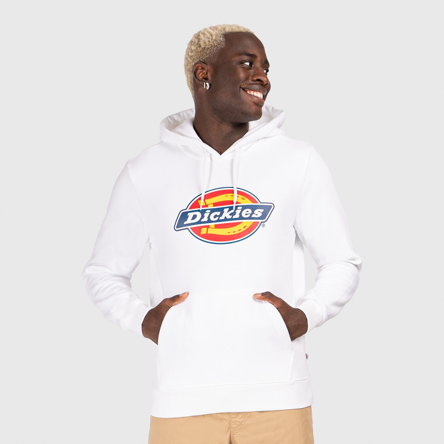 Dickies white hoodie store