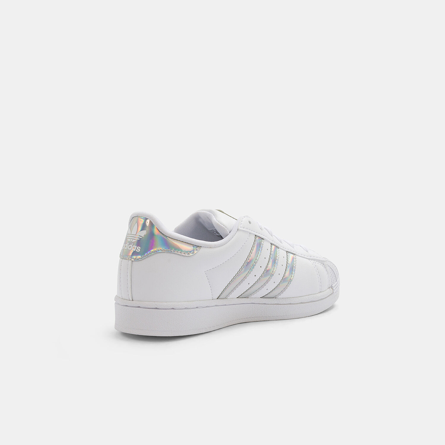 adidas Superstar silver and white AW LAB