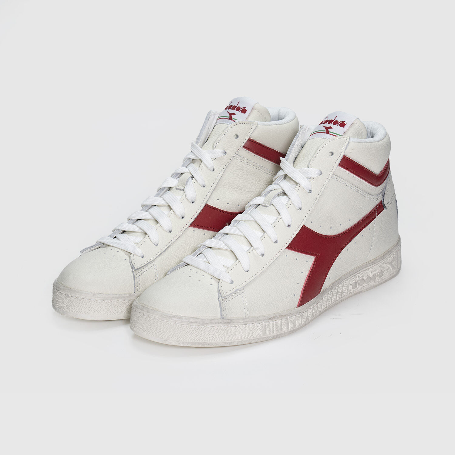 Diadora game l sales high uomo rosso
