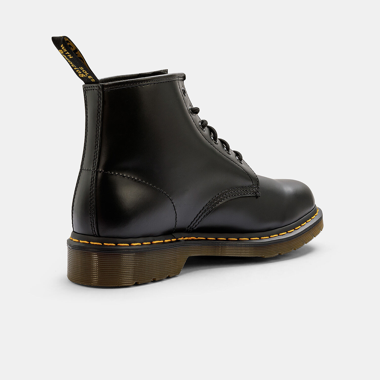 Dr. Martens 101 Smooth ankle boots black and yellow AW LAB