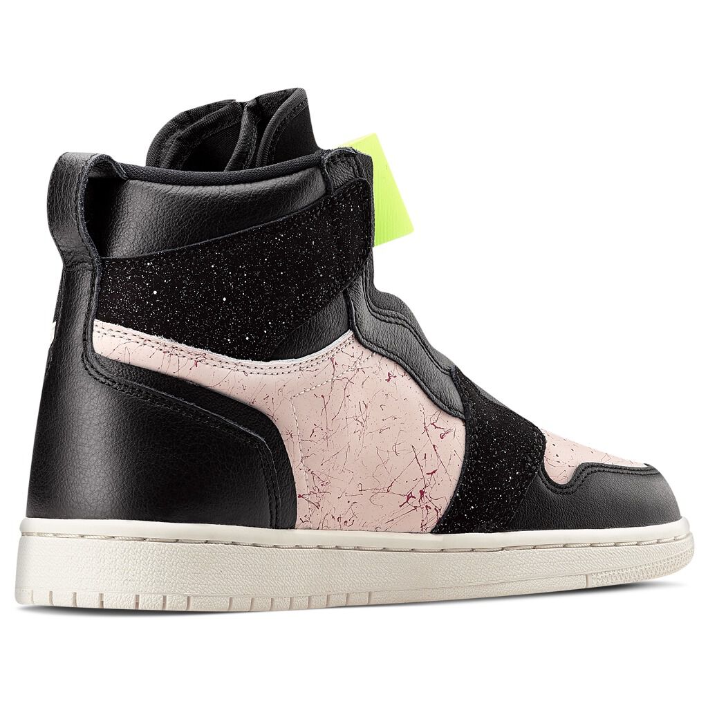 Nike Air Jordan 1 High Zip Female Black pink AW LAB
