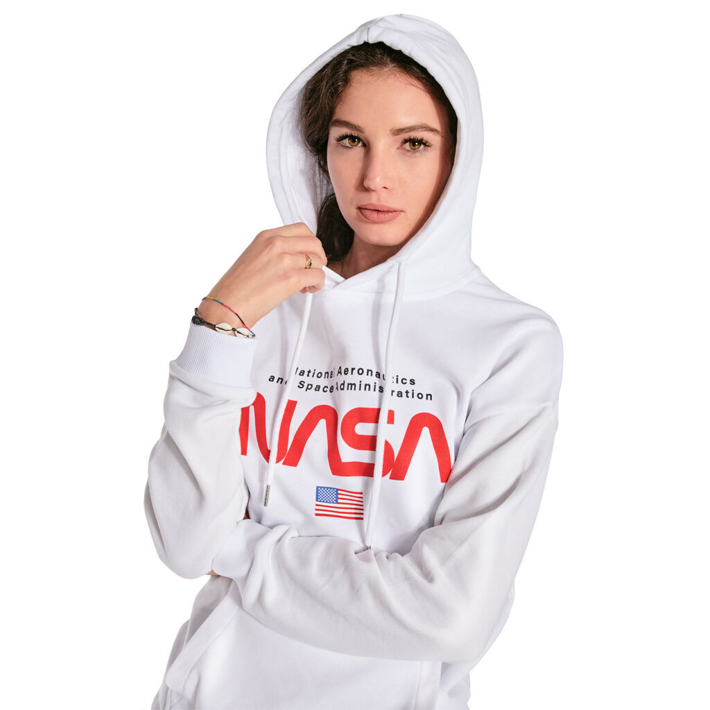 Felpa shop nasa bianca