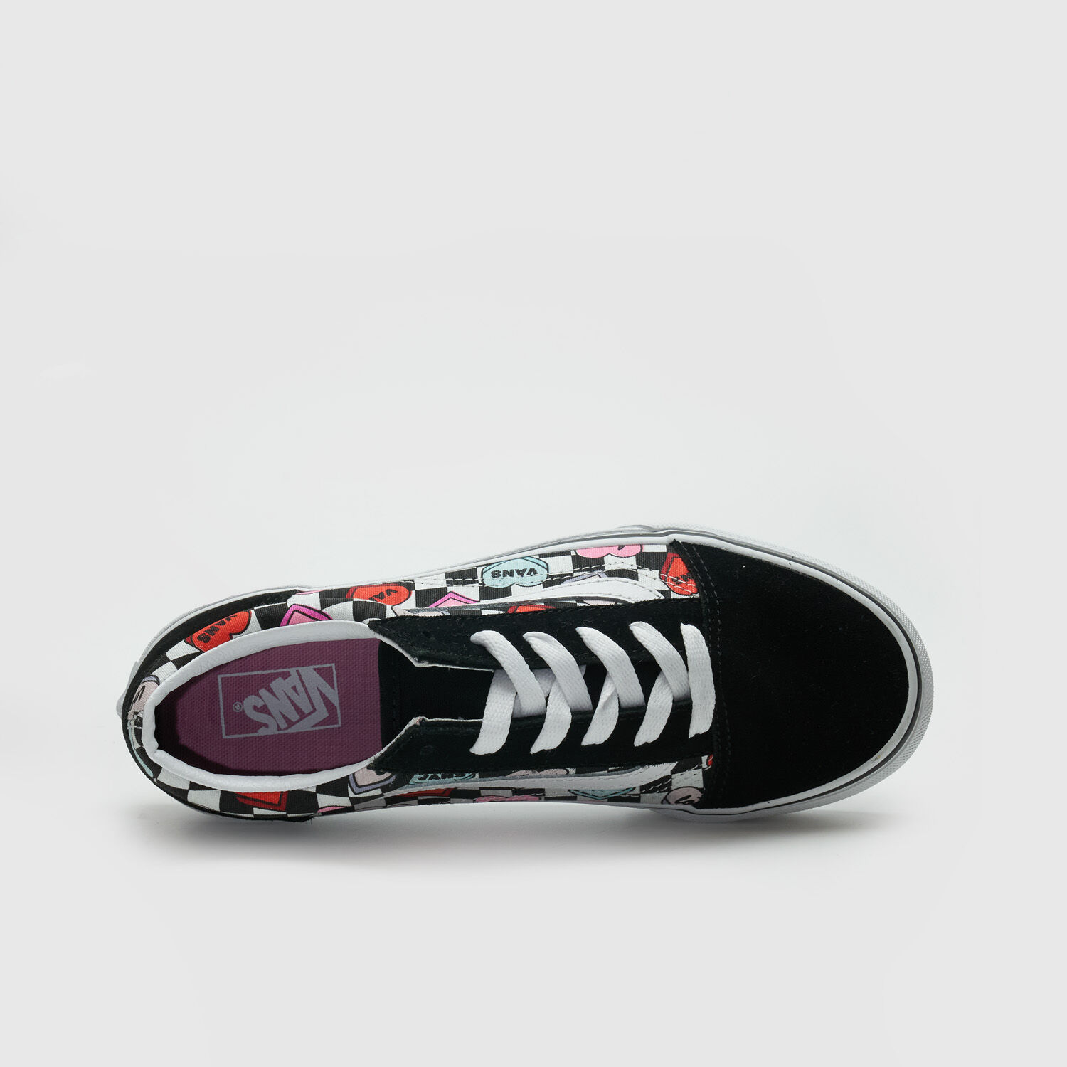 Vans mashup old skool stickers top