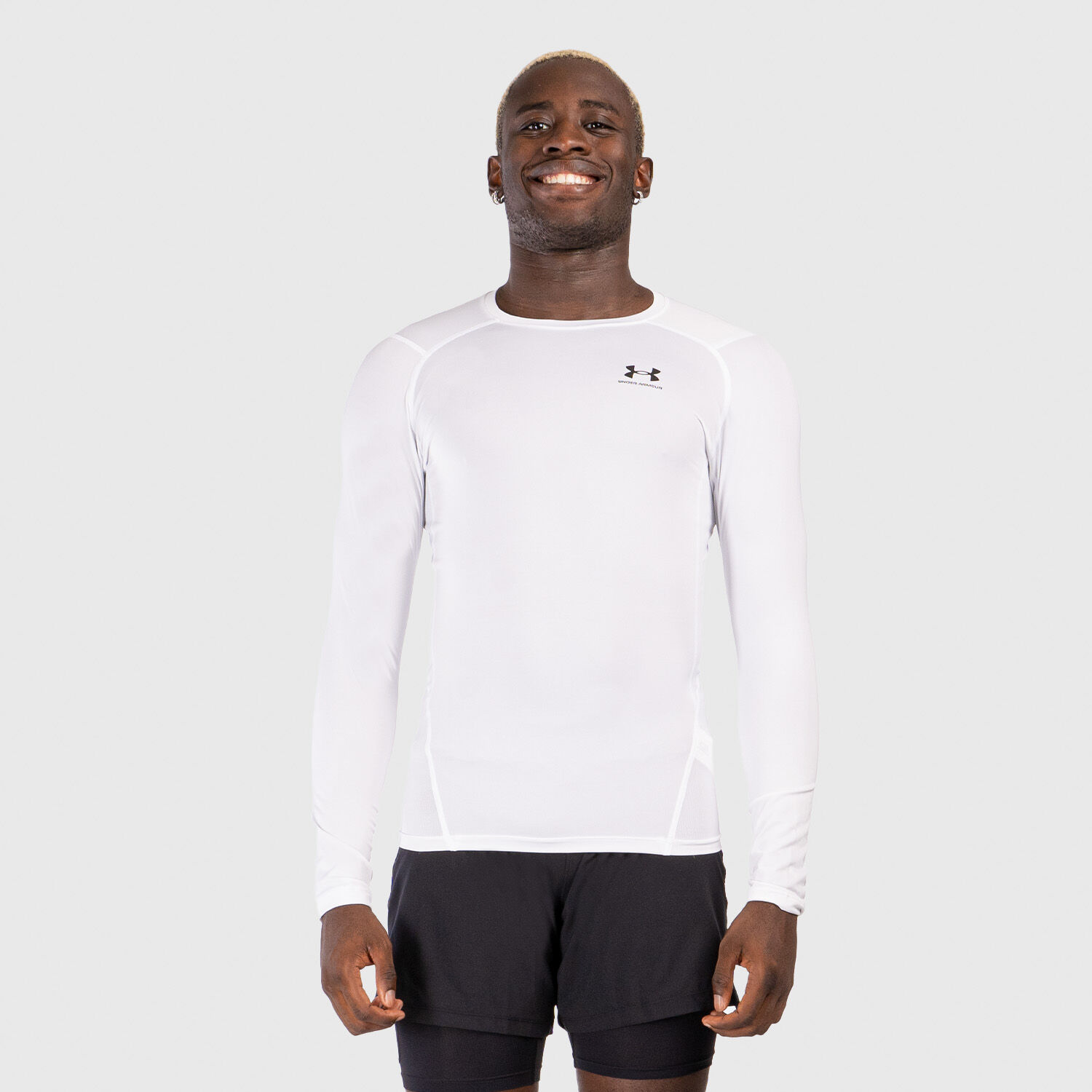 Under Armour Heatgear Armour Comp Ls T shirt white AW LAB
