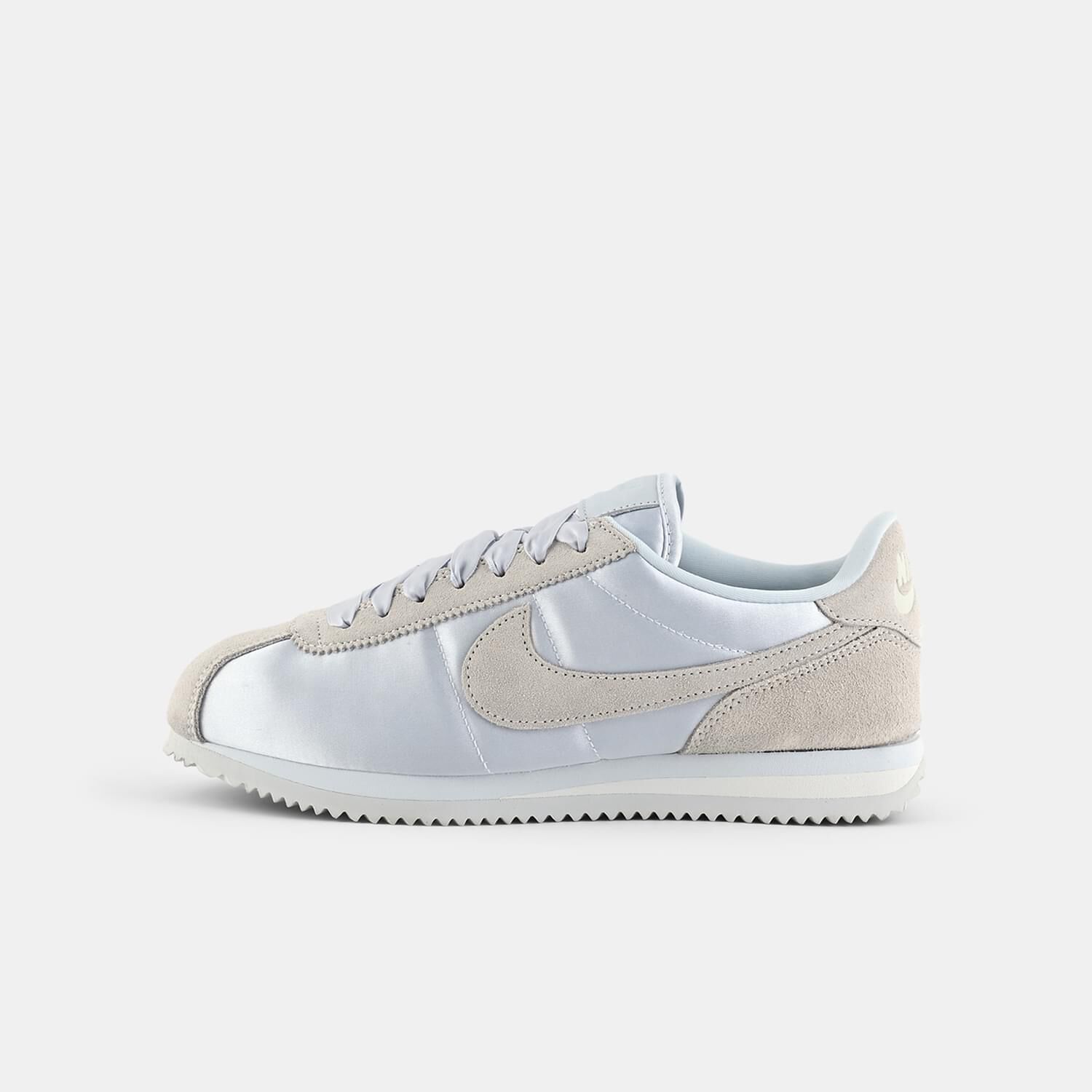 White and beige Nike Cortez Textile AW LAB