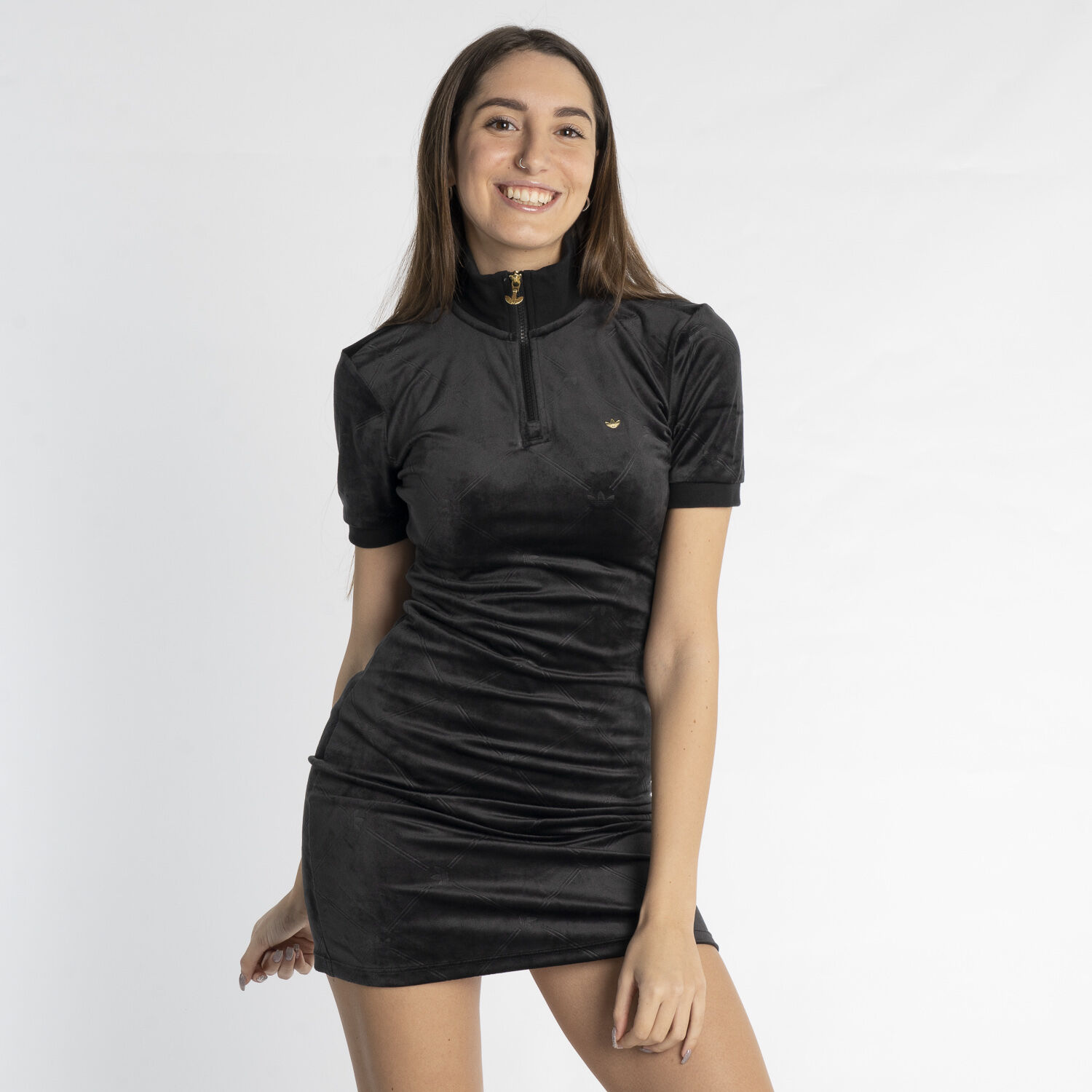 adidas Velvet women s dress black AW LAB
