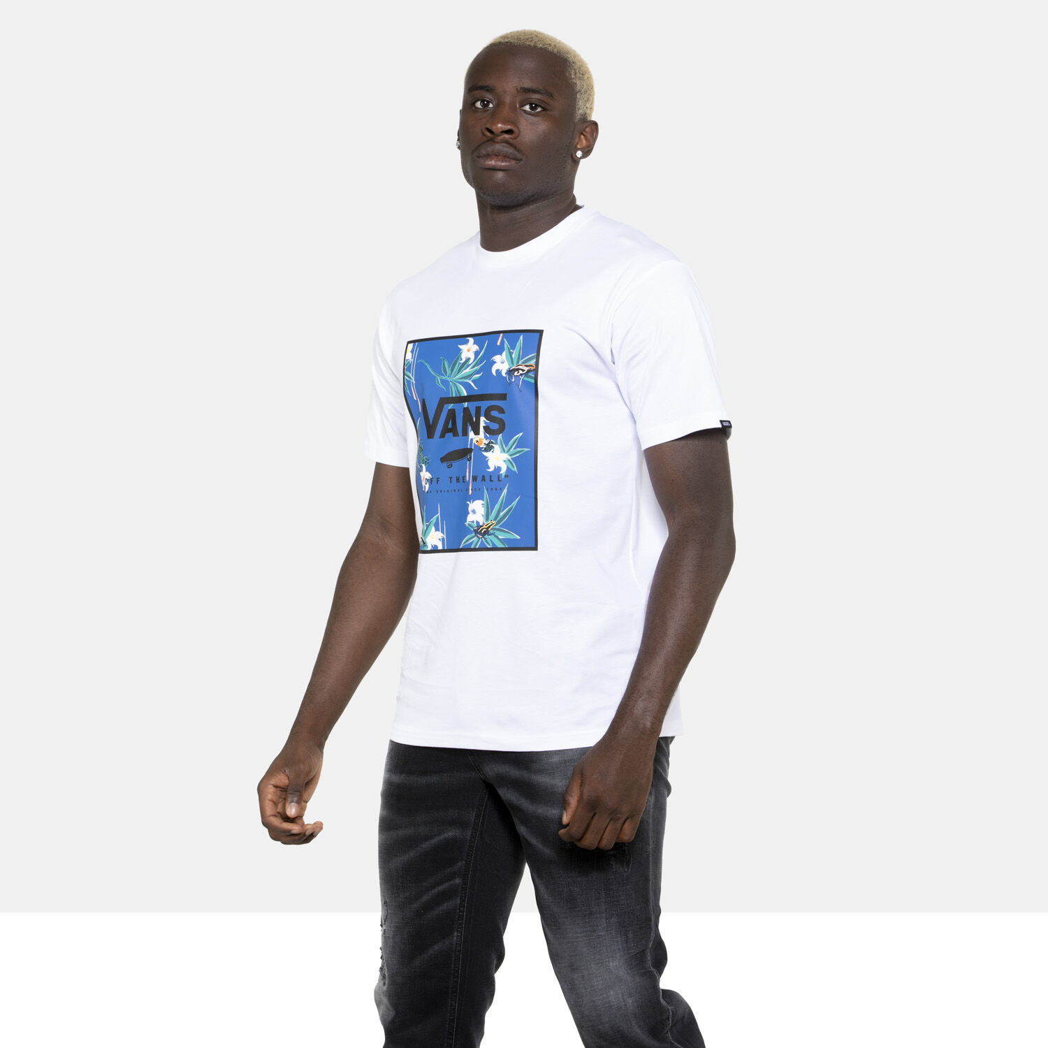 T SHIRT VANS CLASSIC PRINT BOX MULTICOLOR UOMO AW LAB