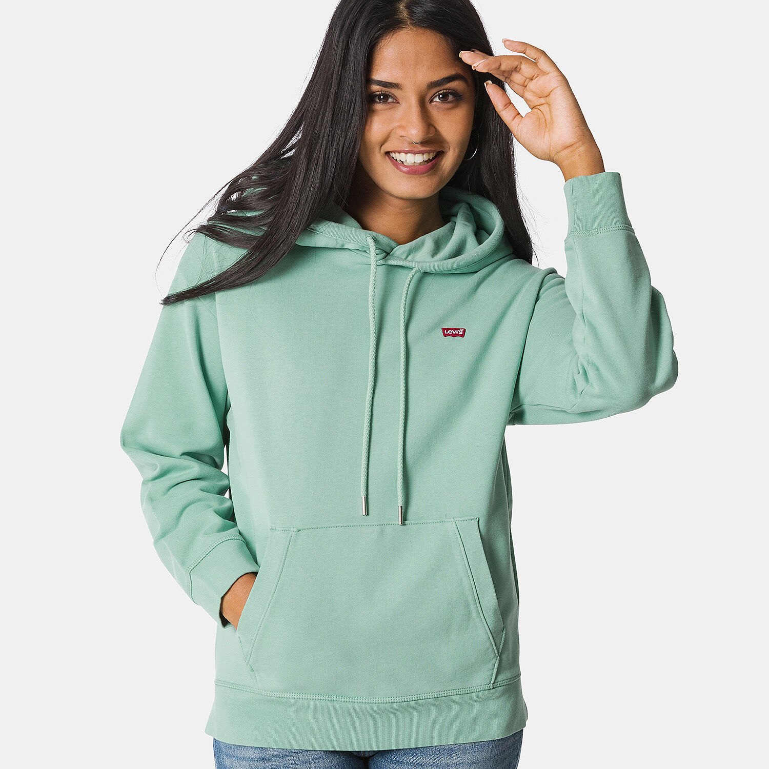 Levi's fleece hoodie best sale