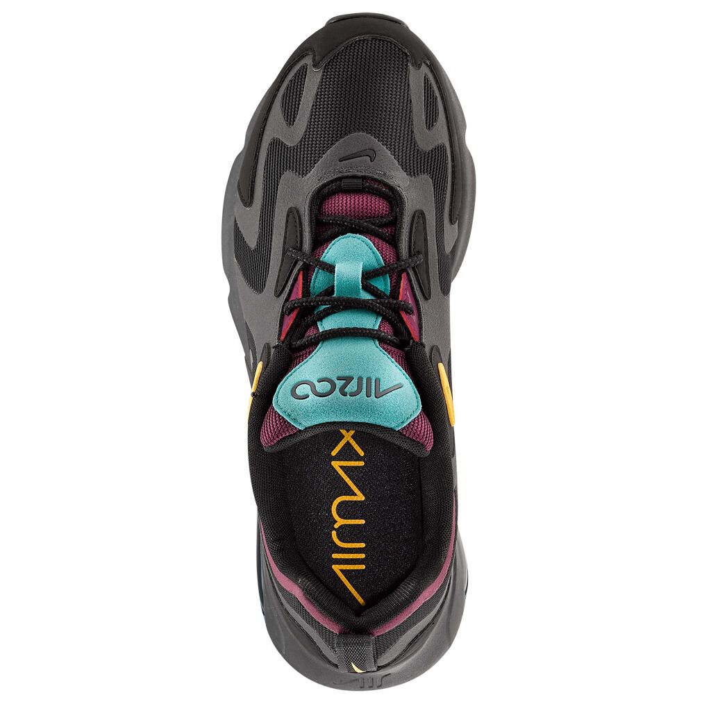 NIKE AIR MAX 200 black and maroon shoes AW LAB