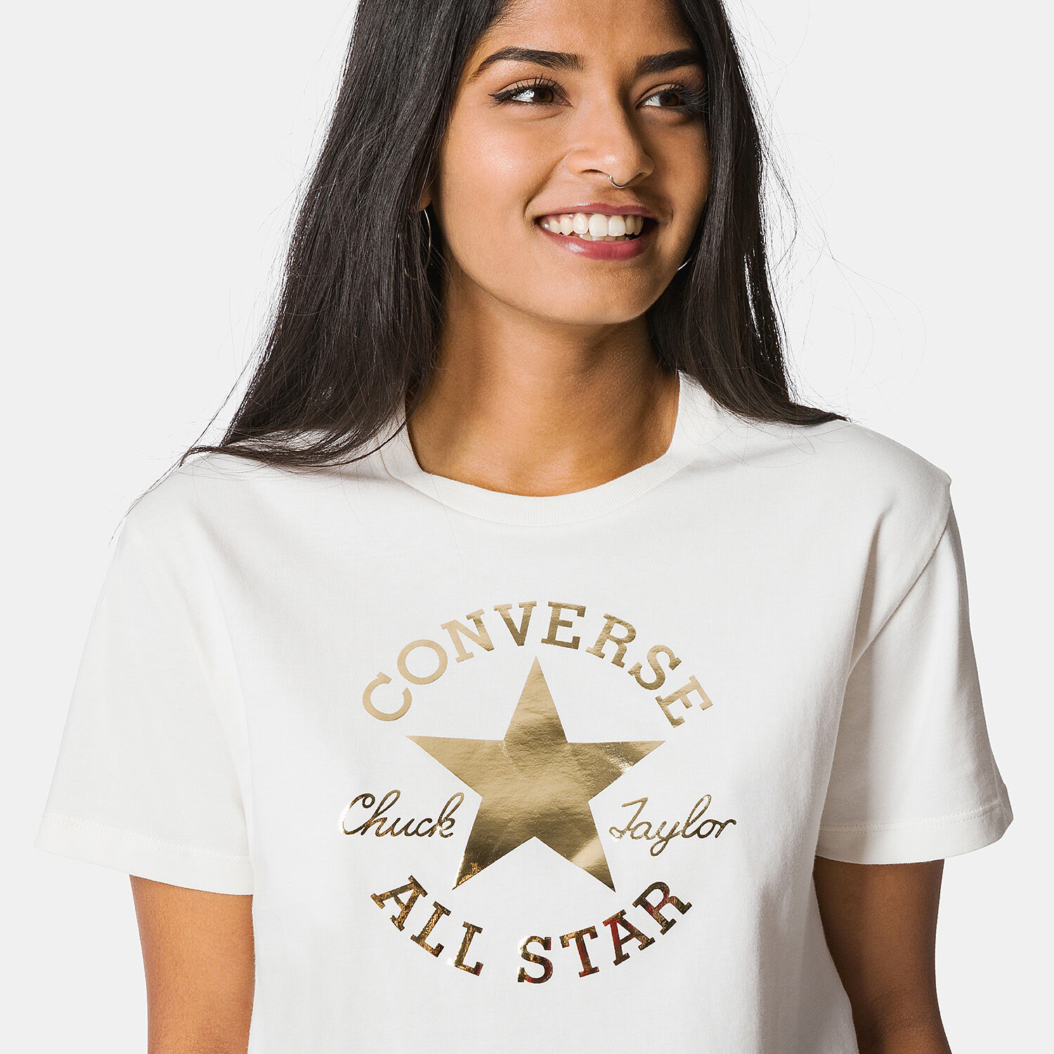 Chuck taylor t shirt gold new arrivals