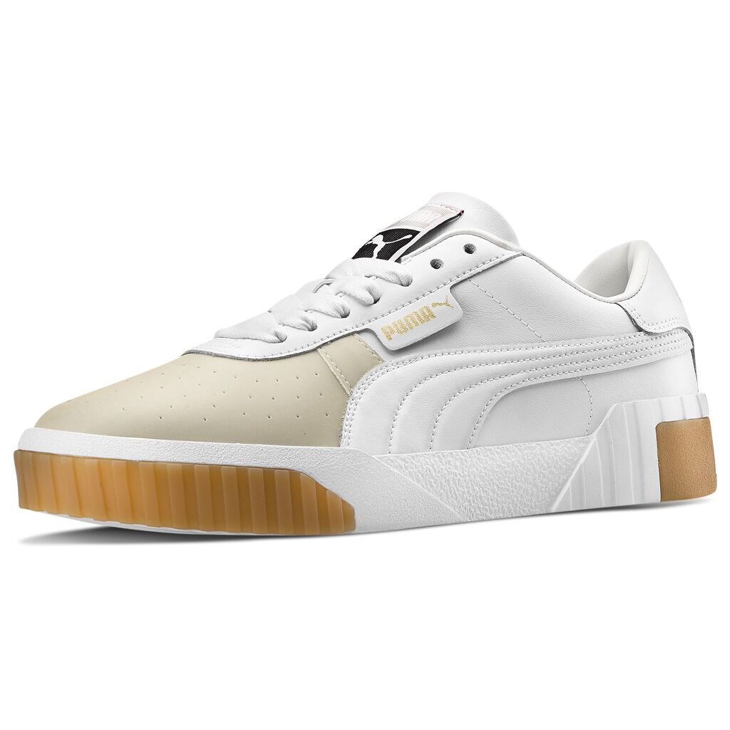 Puma Cali exotic white shoes AW LAB