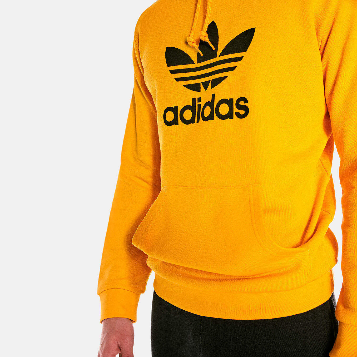 ADIDAS TREFOIL HOODIE yellow aw lab