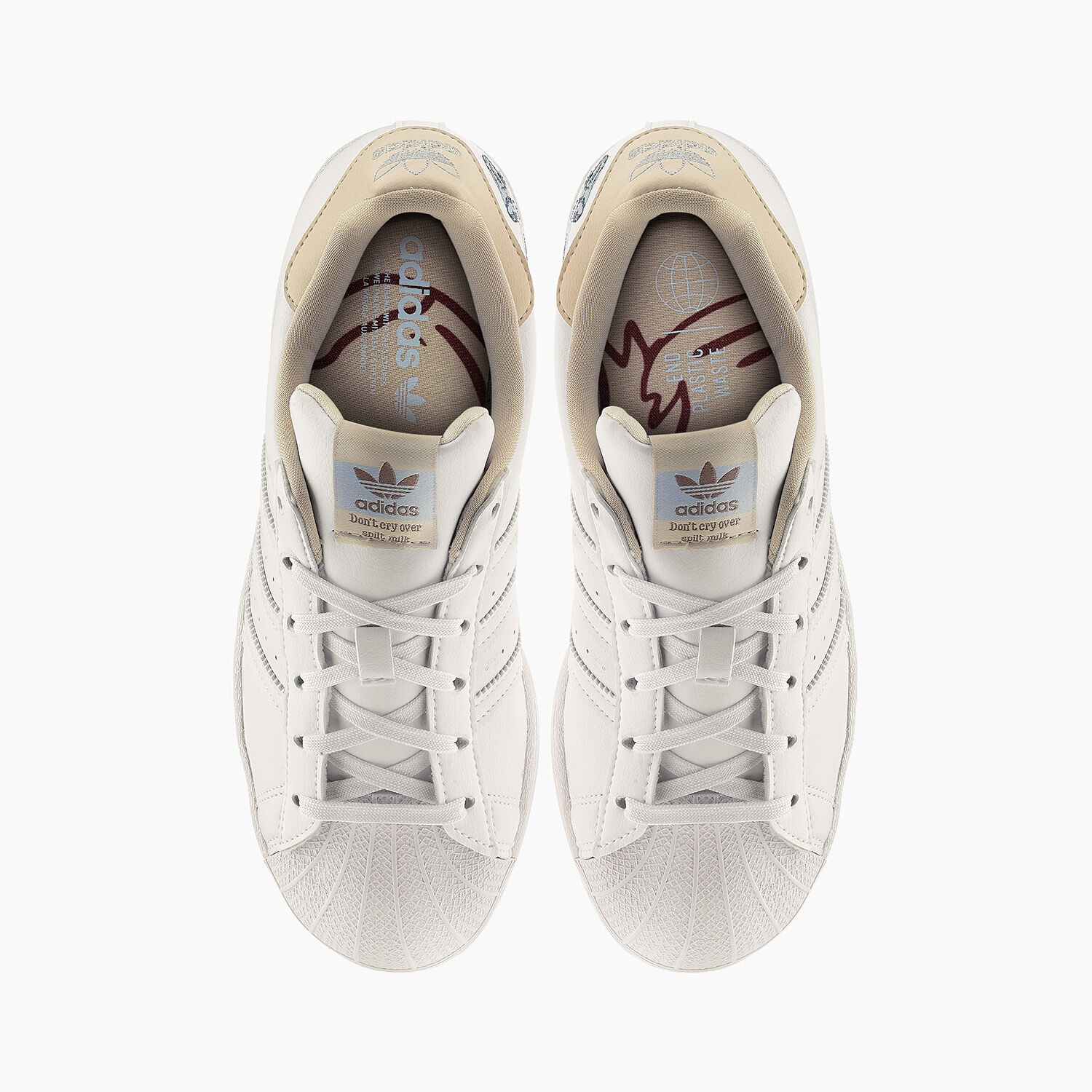 Adidas superstar top ii uomo rosa