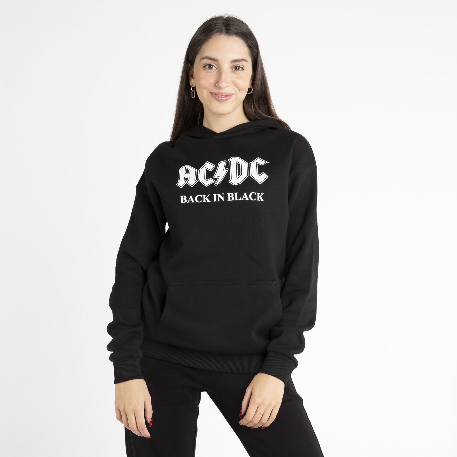 Ac dc back in black hoodie clearance