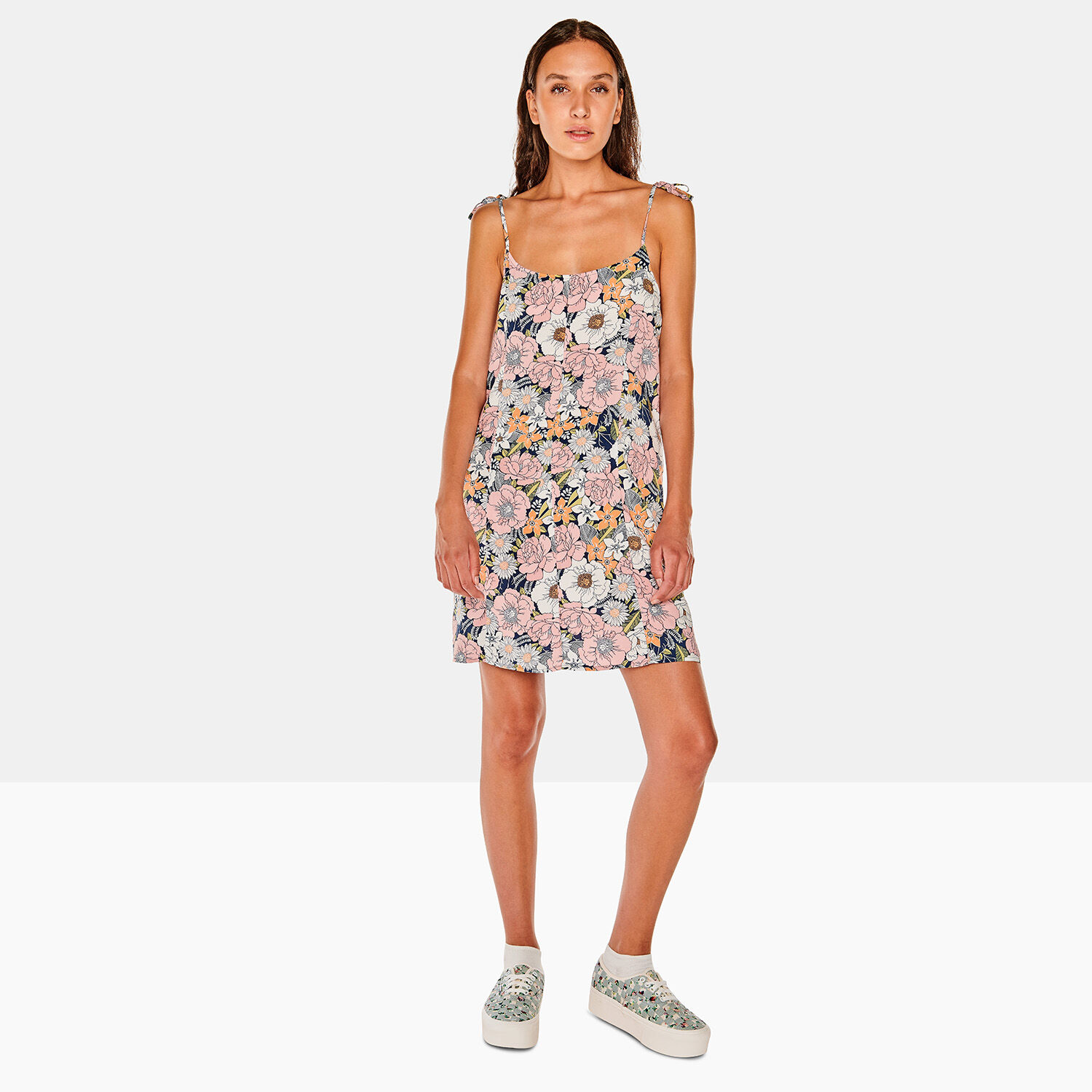 Vans floral dress store