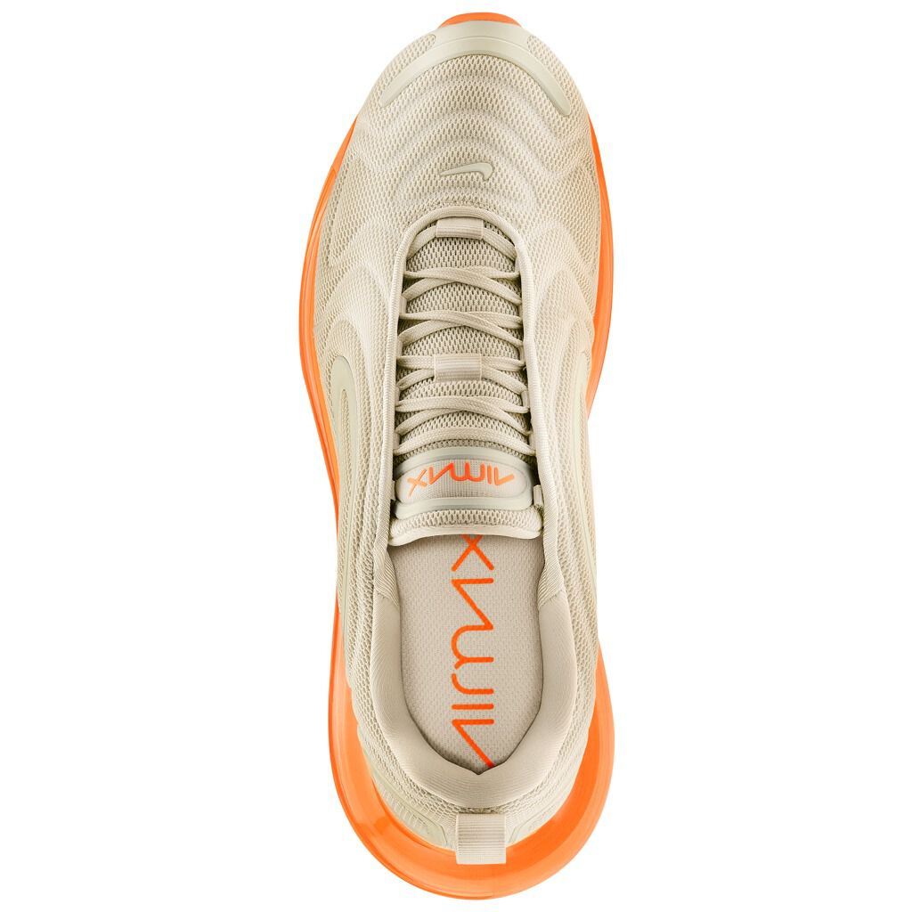 Nike Air Max 720 beige and orange shoes AW LAB