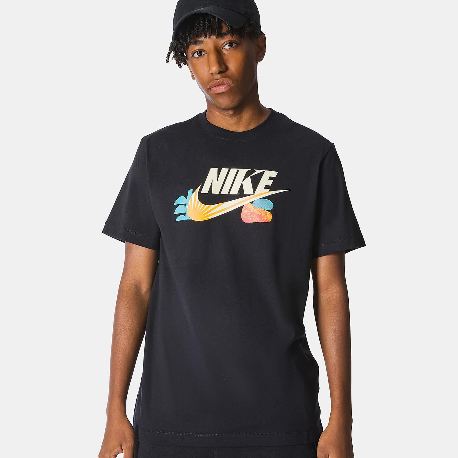 Multi colored nike shirt hot sale
